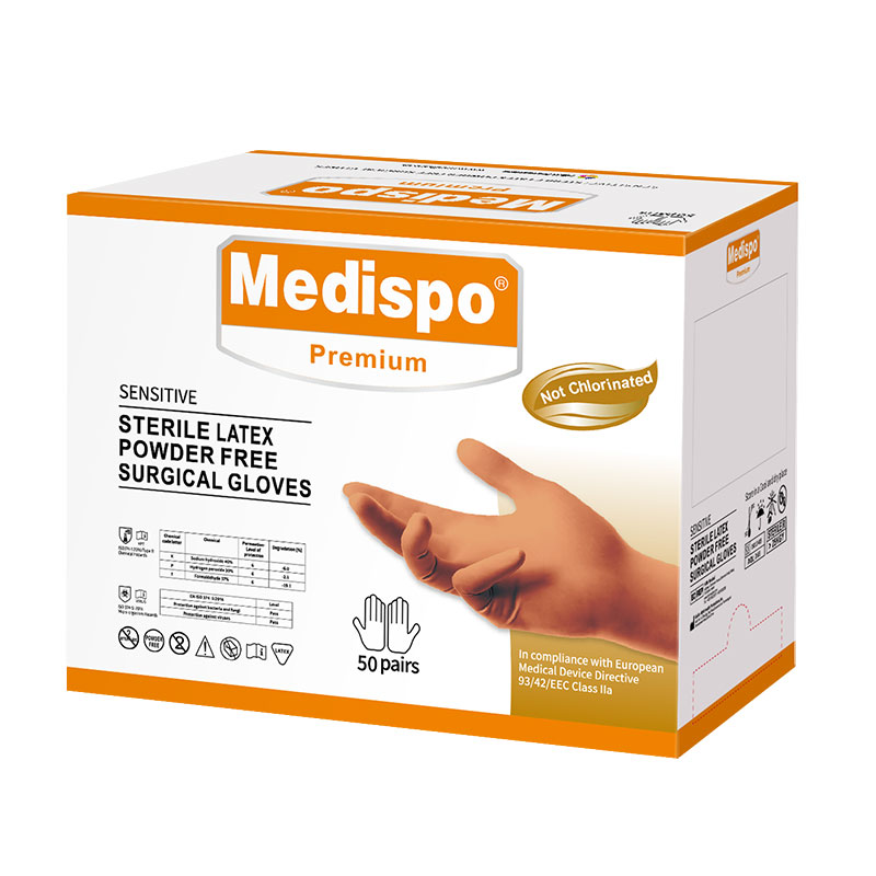 Sensitive Medical Surgical Gloves,Powder Free,Sterile
